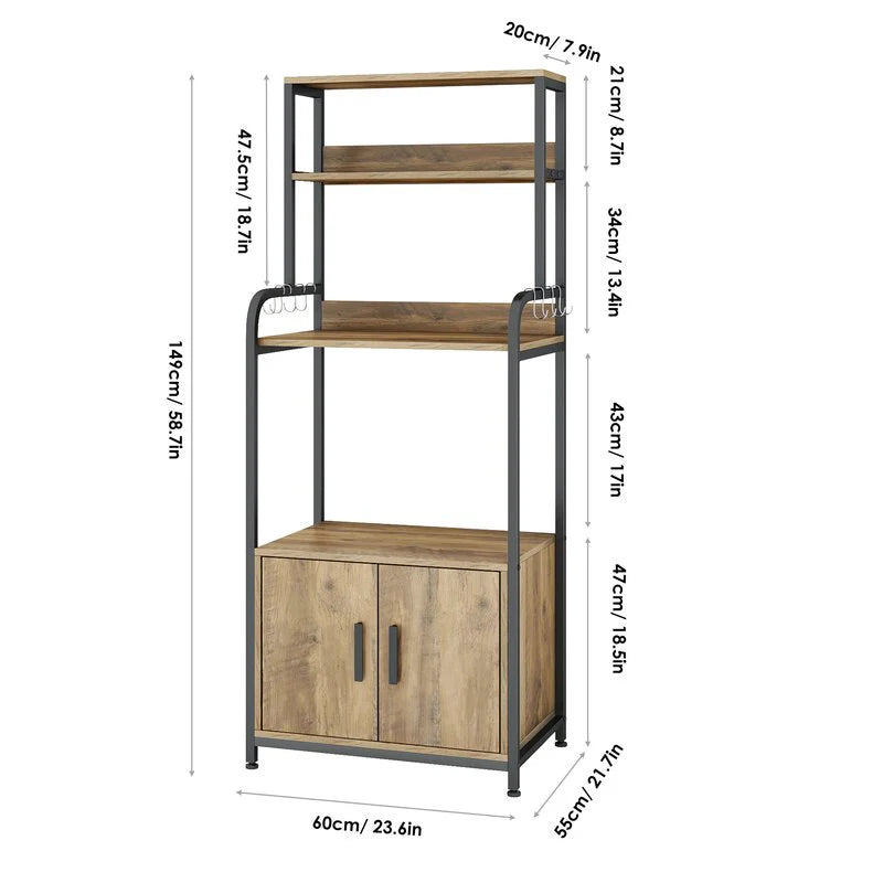 Dare Baker's Kitchen Living Room Organizer Rack