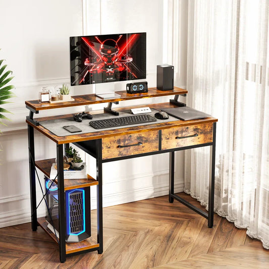 Rodinal Metal Base Home Office Writing and Work Desk